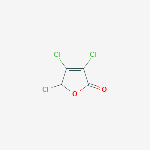 molecular formula C4HCl3O2 B3049188 3,4,5-Trichlorofuran-2(5H)-one CAS No. 19714-00-2