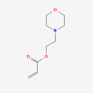 molecular formula C9H15NO3 B3049192 2-Morpholinoethyl acrylate CAS No. 19727-38-9