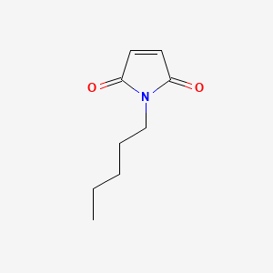 molecular formula C9H13NO2 B3049200 1-Pentyl-pyrrole-2,5-dione CAS No. 19775-00-9