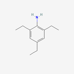 molecular formula C12H19N B3049202 2,4,6-Triethylaniline CAS No. 19779-32-9