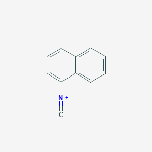 molecular formula C11H7N B3049215 1-异氰基萘 CAS No. 1984-04-9