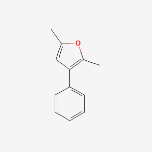 molecular formula C12H12O B3049217 2,5-Dimethyl-3-phenylfuran CAS No. 19842-57-0