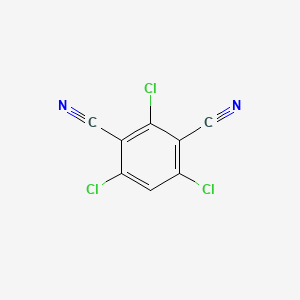 molecular formula C8HCl3N2 B3049227 2,4,6-Trichloroisophthalonitrile CAS No. 19861-59-7