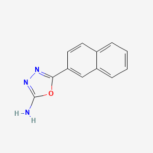 5-(Naphthalen-2-yl)-1,3,4-oxadiazol-2-amine