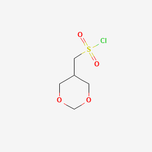 (1,3-Dioxan-5-yl)methanesulfonyl chloride