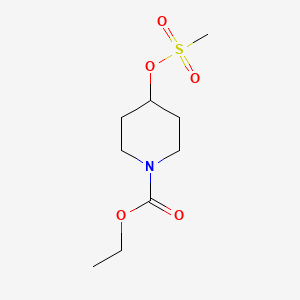 1-(Ethoxycarbonyl)piperidin-4-yl methanesulfonate