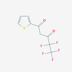 4,4,5,5,5-Pentafluoro-1-(thiophen-2-yl)pentane-1,3-dione