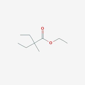 Butanoic acid, 2-ethyl-2-methyl-, ethyl ester