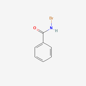 molecular formula C7H6BrNO B3049252 Benzamide, N-bromo- CAS No. 19964-97-7