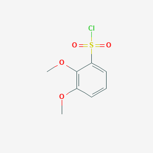 molecular formula C8H9ClO4S B3049255 2,3-Dimethoxybenzene-1-sulfonyl chloride CAS No. 199873-36-4