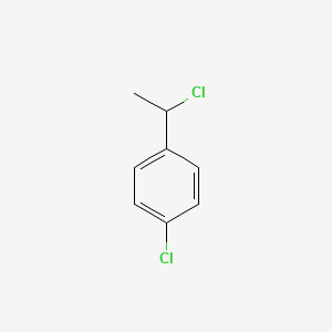 molecular formula C8H8Cl2 B3049257 1-Chloro-4-(1-chloroethyl)benzene CAS No. 20001-65-4