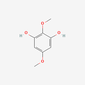 molecular formula C8H10O4 B3049262 2,5-Dimethoxybenzene-1,3-diol CAS No. 20032-42-2