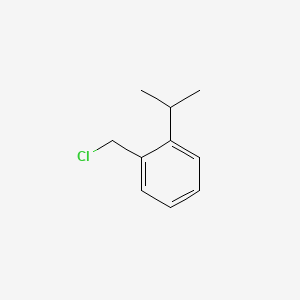 molecular formula C10H13Cl B3049263 Benzene, 1-(chloromethyl)-2-(1-methylethyl)- CAS No. 20034-71-3