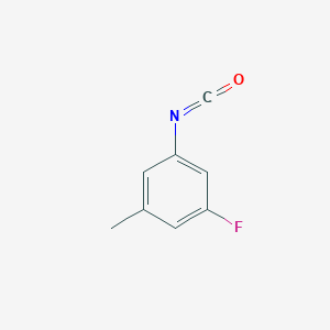 molecular formula C8H6FNO B3049267 3-氟-5-甲基苯异氰酸酯 CAS No. 200509-15-5