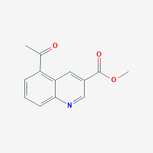 Methyl 5-acetylquinoline-3-carboxylate