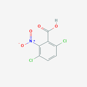 molecular formula C7H3Cl2NO4 B3049297 3,6-Dichloro-2-nitrobenzoic acid CAS No. 2011-61-2