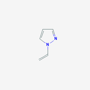 molecular formula C5H6N2 B3049314 1H-Pyrazole, 1-ethenyl- CAS No. 20173-98-2