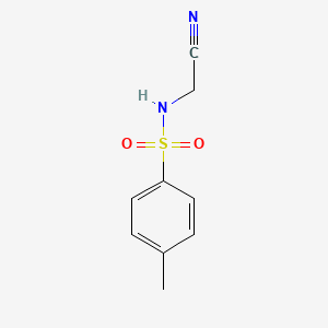 molecular formula C9H10N2O2S B3049328 N-(cyanomethyl)-4-methylbenzenesulfonamide CAS No. 20228-87-9