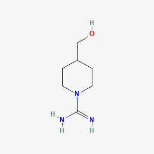 4-(Hydroxymethyl)piperidine-1-carboxamidine