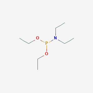 molecular formula C8H20NO2P B3049339 N-diethoxyphosphanyl-N-ethylethanamine CAS No. 20262-87-7