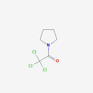 molecular formula C6H8Cl3NO B3049341 1-(Trichloroacetyl)-pyrrolidine CAS No. 20266-02-8