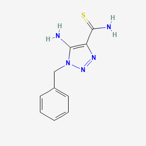 5-Amino-1-benzyl-1H-1,2,3-triazole-4-carbothioamide