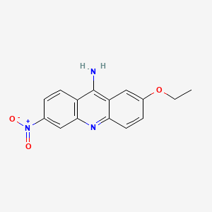2-Ethoxy-6-nitroacridin-9-amine