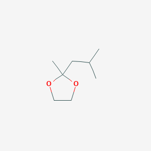 2-Methyl-2-(2-methylpropyl)-1,3-dioxolane