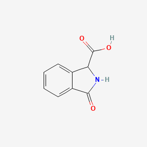 molecular formula C9H7NO3 B3049362 3-Oxoisoindoline-1-carboxylic acid CAS No. 20361-09-5