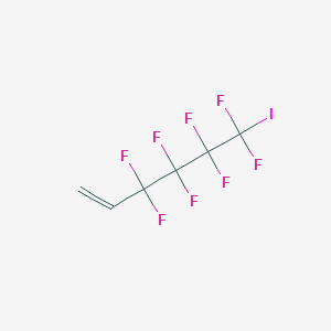 molecular formula C6H3F8I B3049369 3,3,4,4,5,5,6,6-八氟-6-碘己-1-烯 CAS No. 203929-12-8