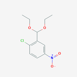 1-Chloro-2-(diethoxymethyl)-4-nitrobenzene