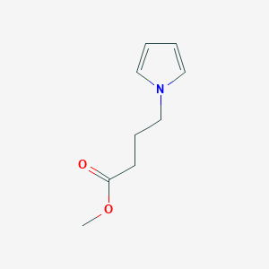 molecular formula C9H13NO2 B3049392 4-(1H-吡咯-1-基)丁酸甲酯 CAS No. 204767-29-3