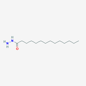 molecular formula C14H30N2O B3049394 Tetradecanehydrazide CAS No. 20478-71-1