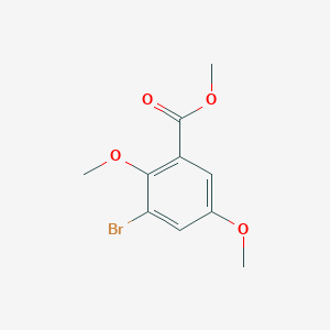 Benzoic acid, 3-bromo-2,5-dimethoxy-, methyl ester