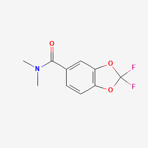 2,2-Difluoro-N,N-dimethyl-1,3-benzodioxole-5-carboxamide