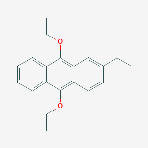 9,10-Diethoxy-2-ethylanthracene