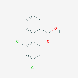 molecular formula C13H8Cl2O2 B3049426 2-(2,4-Dichlorophenyl)benzoic acid CAS No. 205871-47-2