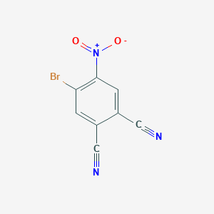 molecular formula C8H2BrN3O2 B3049438 4-Bromo-5-nitro-phthalonitrile CAS No. 206268-72-6