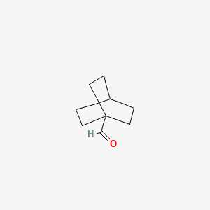 molecular formula C9H14O B3049443 双环[2.2.2]辛烷-1-甲醛 CAS No. 2064-05-3