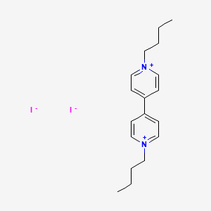 molecular formula C18H26I2N2 B3049460 1,1'-Dibutyl-4,4'-bipyridinium diiodide CAS No. 2074-51-3
