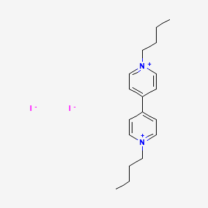 molecular formula C18H26I2N2 B3049460 1,1'-二丁基-4,4'-联吡啶二碘化物 CAS No. 2074-51-3