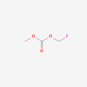 molecular formula C3H5FO3 B3049468 Carbonic acid, fluoromethyl methyl ester CAS No. 207804-61-3