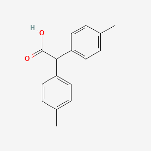 molecular formula C16H16O2 B3049474 Di-p-tolylacetic acid CAS No. 20809-78-3