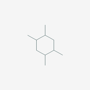 molecular formula C10H20 B3049503 1,2,4,5-Tetramethylcyclohexane CAS No. 2090-38-2