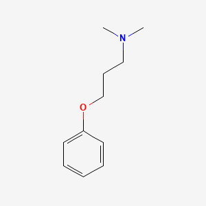 molecular formula C11H17NO B3049504 N,N-Dimethyl-3-phenoxypropylamine CAS No. 20904-57-8