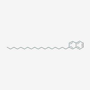molecular formula C28H44 B3049506 2-Octadecylnaphthalene CAS No. 20905-47-9