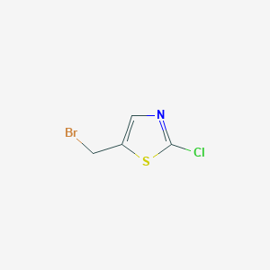 molecular formula C4H3BrClNS B3049568 5-Bromomethyl-2-chloro-thiazole CAS No. 210576-58-2