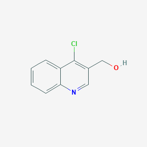 molecular formula C10H8ClNO B3049596 4-Chloro-3-quinolinemethanol CAS No. 21168-46-7