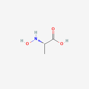 molecular formula C3H7NO3 B3049604 N-羟基丙氨酸 CAS No. 21209-71-2