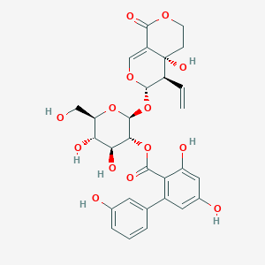 molecular formula C29H30O14 B3049618 Amaroswerin CAS No. 21233-18-1